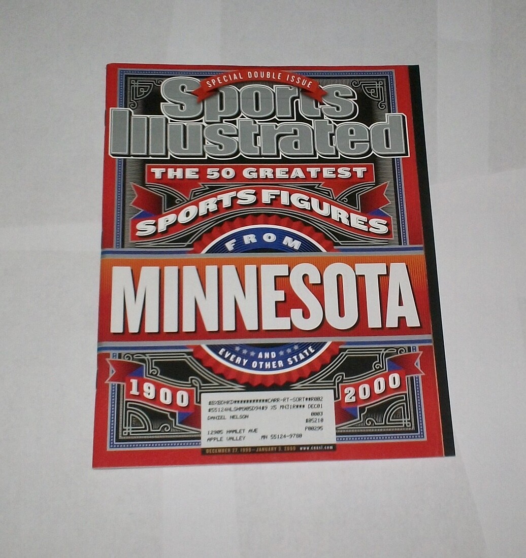 趣味・スポーツ・実用 GRAND PRIX ILLUSTRATED YEAR 2000 BOOK 2000 Sports Illustrated MINNESOTA 50 Greatest SPORTS Figures ! | eBay
