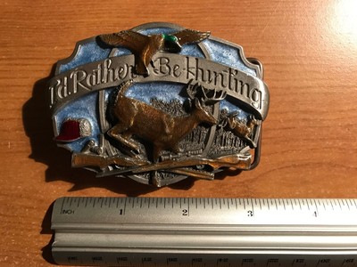 hunting belt buckle