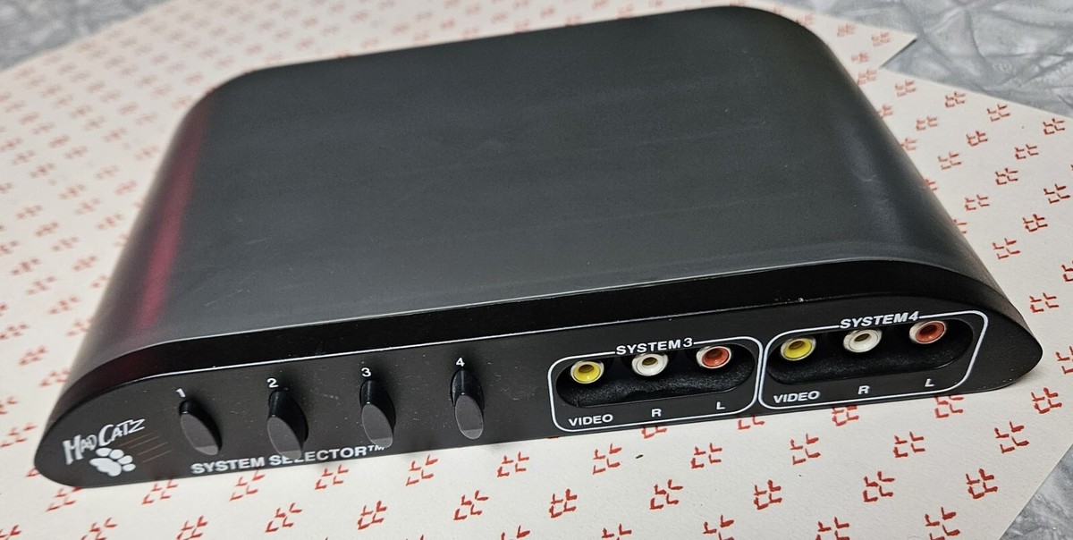 MAD CATZ System Selector 4 System AV Inputs | eBay