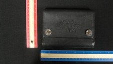 Genuine Rare Harley Davidson Motorcycles Leather Wallet Trademark Great Quality