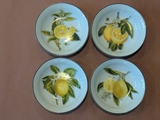 Williams-Sonoma Meyer Lemon Soup Bowls, Set of 4. Preowned, Great Condition.