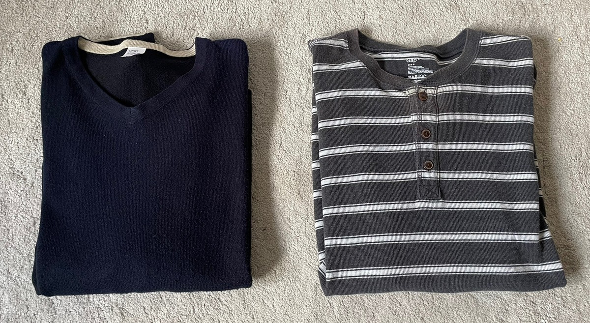 MEN'S JUMPER BUNDLE SIZE L GAP TESCO GOOD CONDITION UK