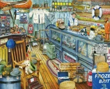 The Bait Shop 1000 Piece Jigsaw Puzzle SpringBok