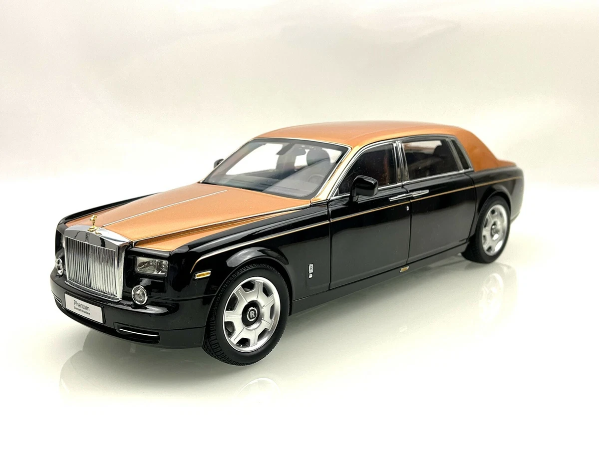 KYOSHO 1:18 Rolls-Royce Phantom Extended Wheelbase Gold Diecast Metal Model Car