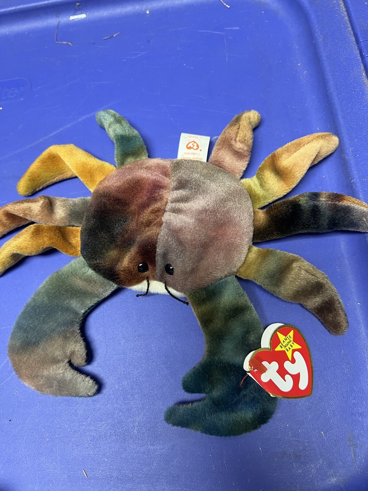 Ty Beanie Babies Claude the Crab Lm 8421040834 eBay