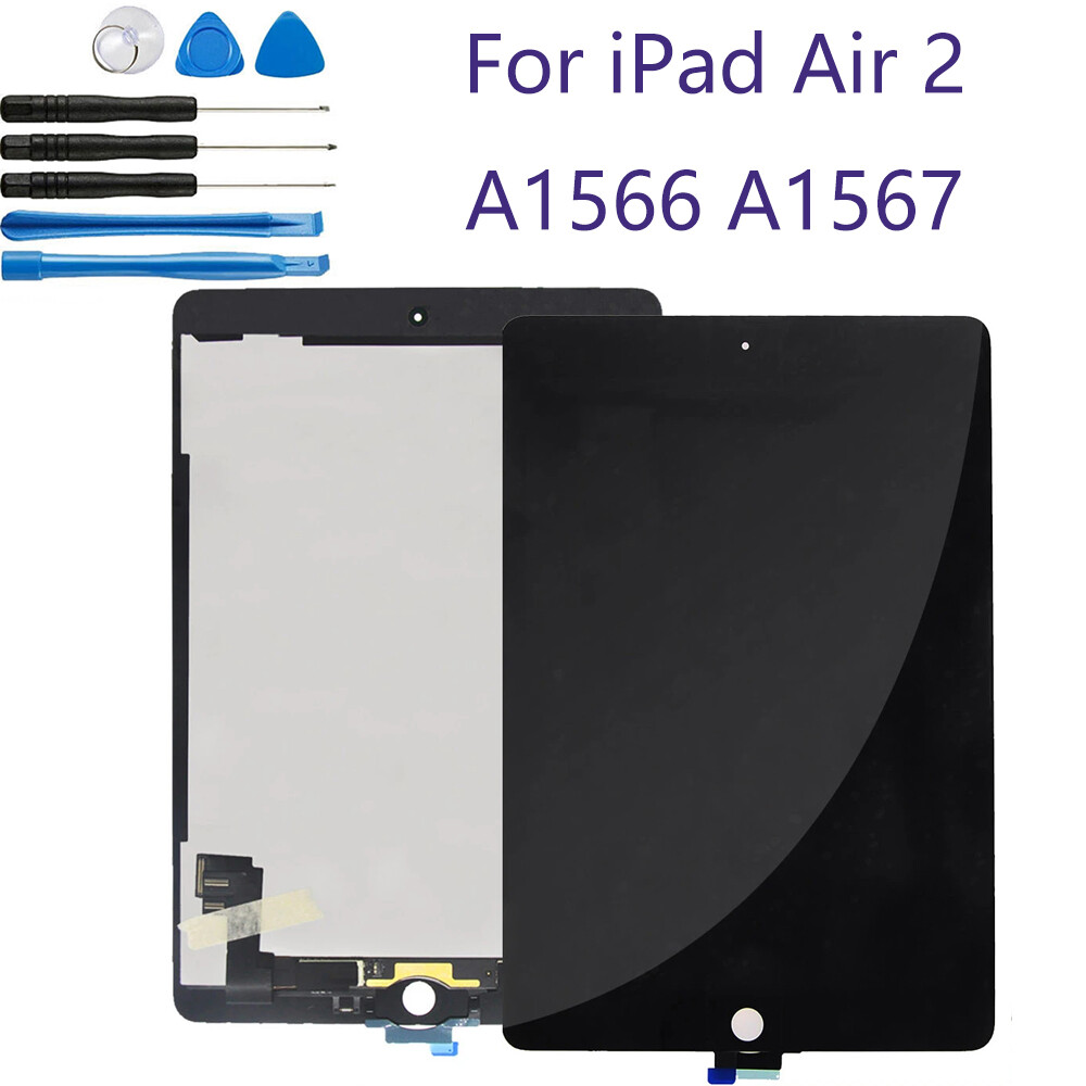 For iPad Air 2 A1566 /A1567 LCD Display Touch Screen Digitizer