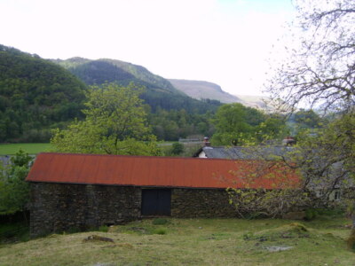 Photo 6x4 Barn, Stanah Legburthwaite Slate roofing is more usual hereabou c2009