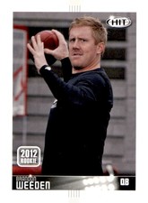 2012 SAGE HIT #75 Brandon Weeden