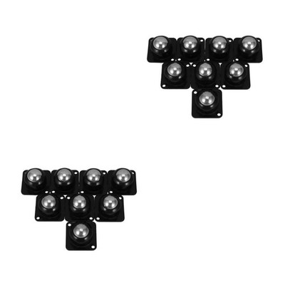 2 Pack Bewegliche Räder Klebe-universalräder Lenkrollen Selbstklebende