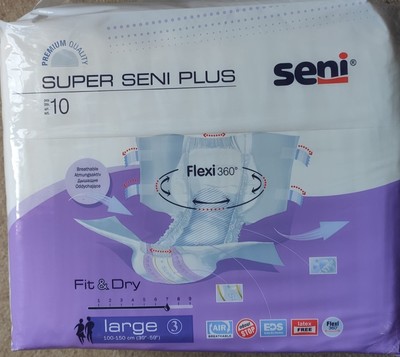 Super Seni Plus L (Large) - 3x10 Stück - OVP