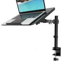 Laptop Tray Mount for Notebooks Up to 17 Inch Adjustable Cooling Platform Stand
