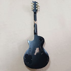 Electric Guitar Mahogany Body Rosewood Fretboard No Brand  Abalone Inlay Black — photo 6