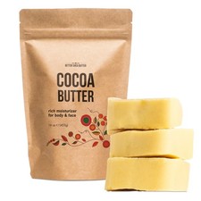 Better Shea Butter Raw Cocoa Butter - Unrefined, 100 Pure, Food Grade - Use f...