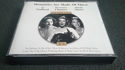 3CD-BOX - MEMORIES ARE MADE OF THESE (JO STAFFORD/ROSEMARY CLOONEY/DINAH SHORE)
