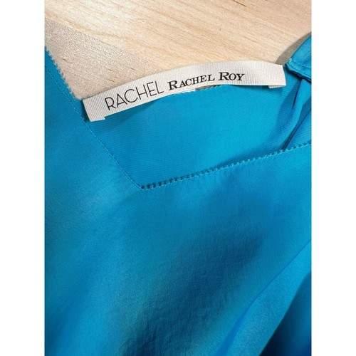Rachel Roy Womens Sky Blue Strappy Tank Top Size L - Picture 3 of 6