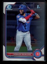 2022 Bowman #BCP-124 Ronnier Quintero Chrome Prospects