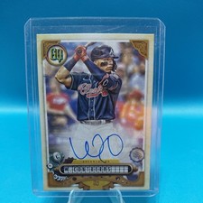 2022 Topps Gypsy Queen William Contreras GQ Auto #GQA-WC ~ Atlanta Braves