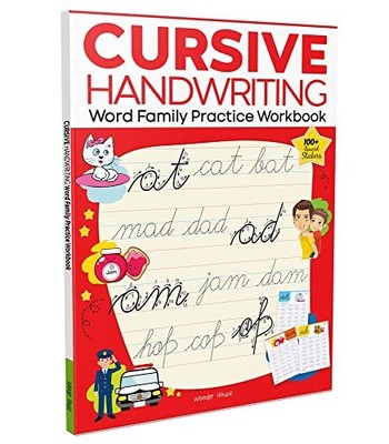 Cursive Handwriting: Word Fami - VERY GOOD