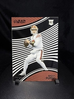 2022 Panini Chronicles - Clear Vision Rookies Brock Purdy #CVR-8 (RC) SF 49ers