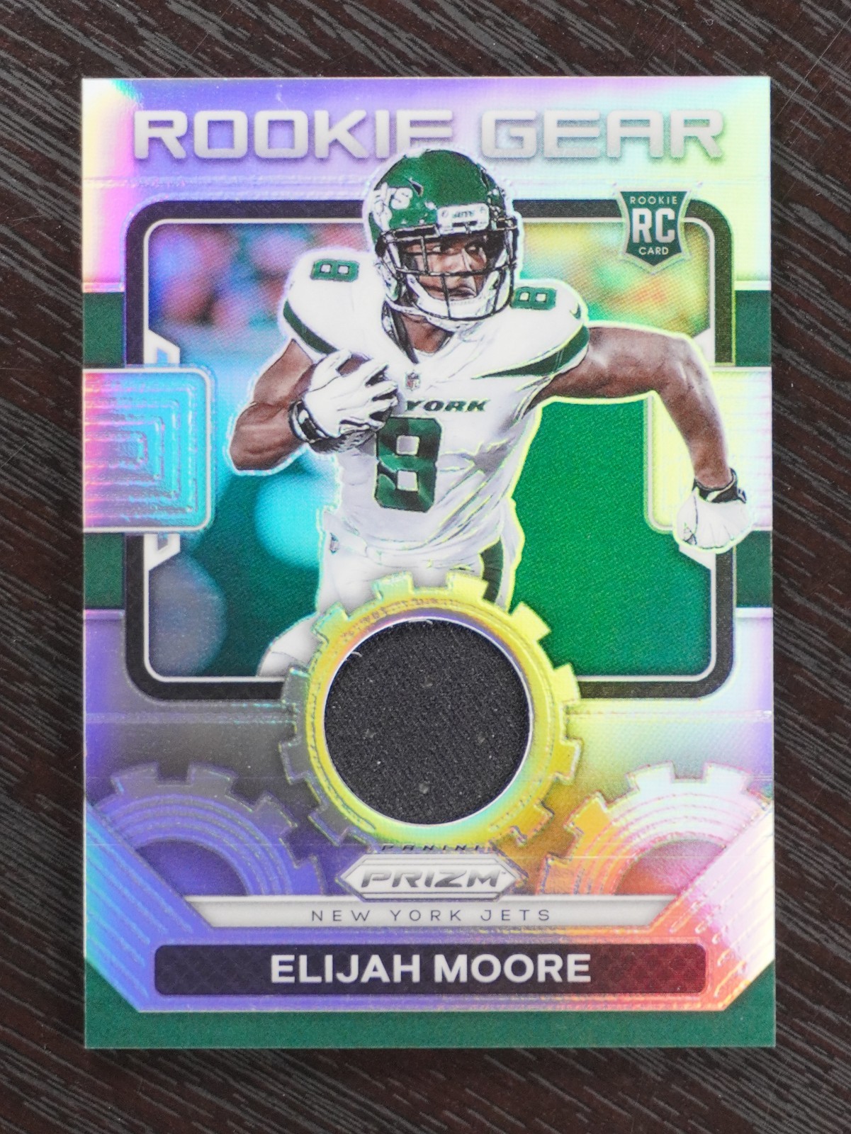 2021 Panini Prizm - Rookie Gear Elijah Moore #RG-16 (MEM, RC)