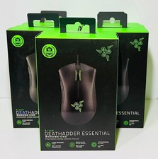 Razer DeathAdder Essential Wired Optical Gaming Mouse Black 5 PACK