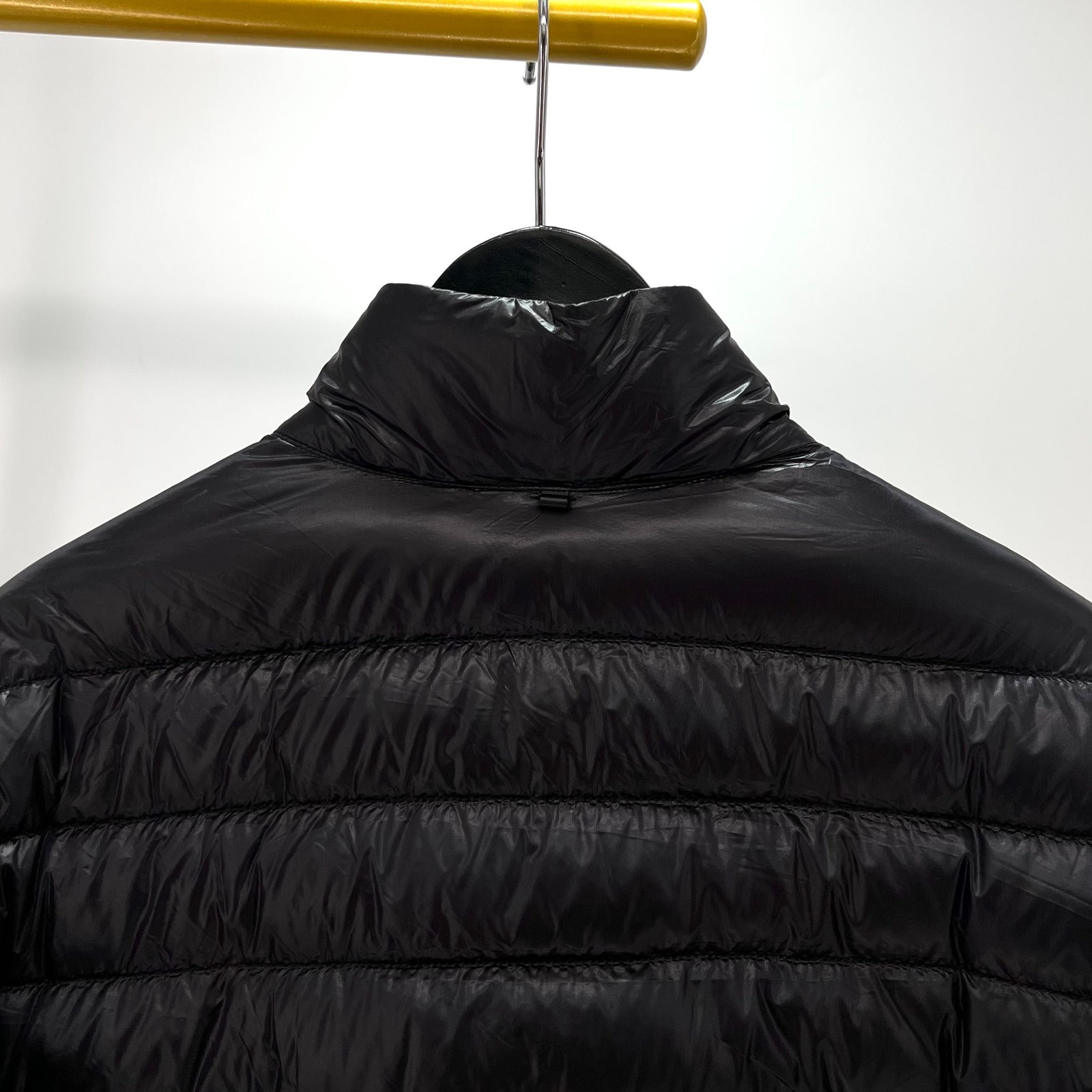 Moncler Black Patch Lightweight Down Jacket 21FW … - image 9