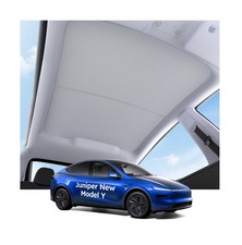 Tesla Model Y Sunshade Roof Never Sag Heat-Insulating, UV-Protective, Nano Ic...