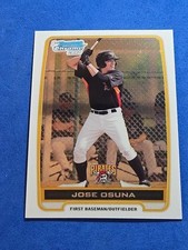 2012 Jose Osuna ROOKIE RC Bowman Chrome #BCP21