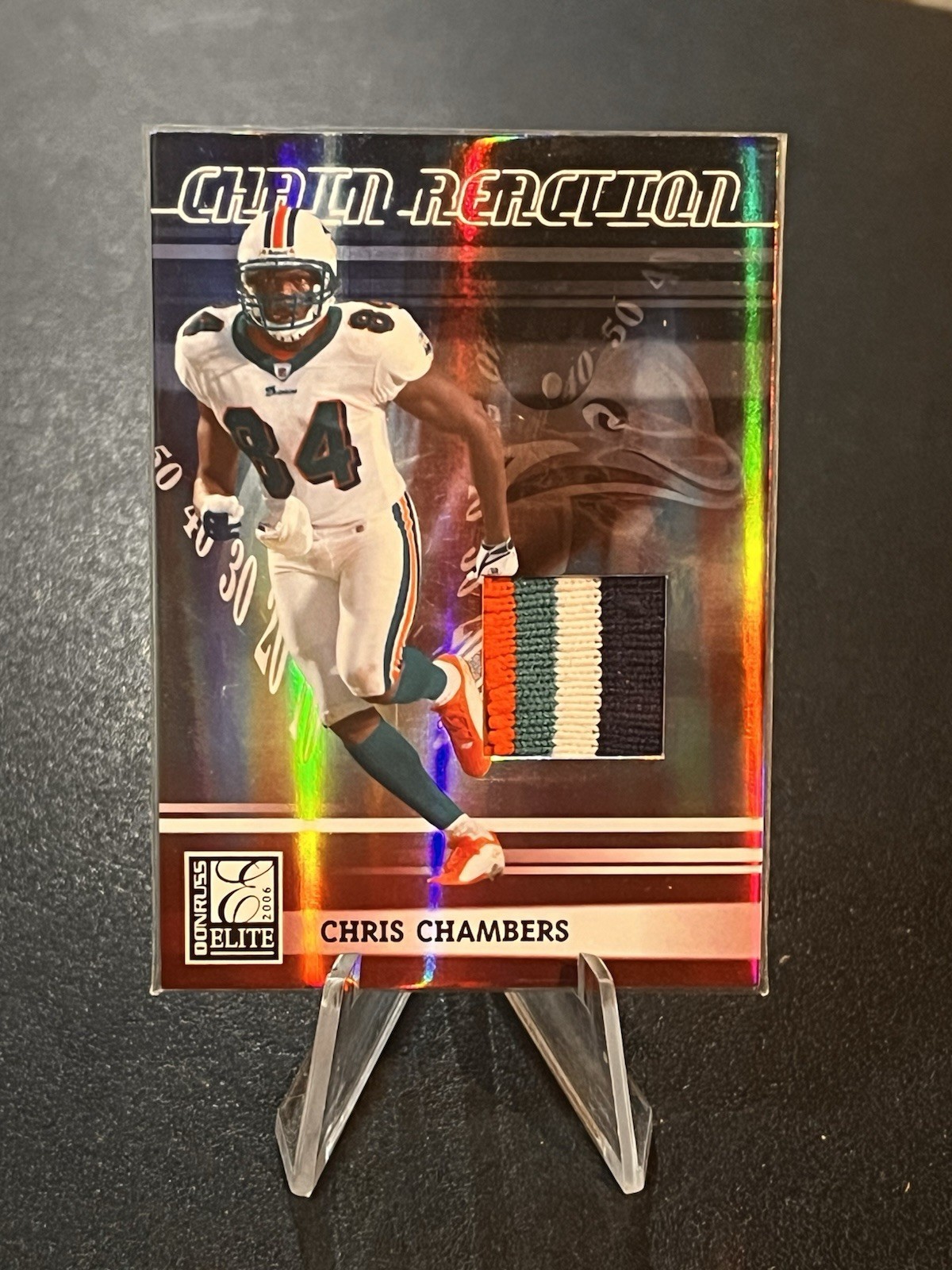 19/99 2006 Donruss Elite - Chain Reaction Chris Chambers #CR-12 Jerseys Prime