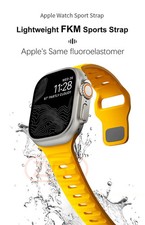 For Apple Watch Series Ultra 3 11 10 9 8 7 iWatch 49mm Silicone Sport Band Strap