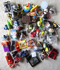 Lot of 50 McDonald's MOVIE THEME Happy Meal Toys, Bee, Bugs, Disney, Shrek.....