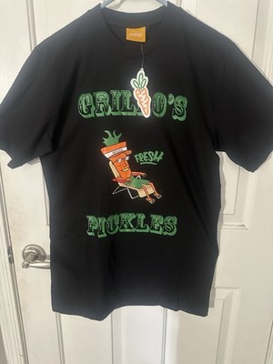 Carrots By Anwar Carrots Men's X Grillo's Pickles Tee T-Shirt in Black Medium  