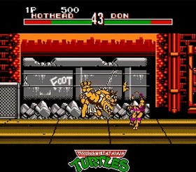 Rare Nintendo NES PAL-B TEENAGE MUTANT HERO TURTLES - TOURNAMENT FIGHTERS dt CIB