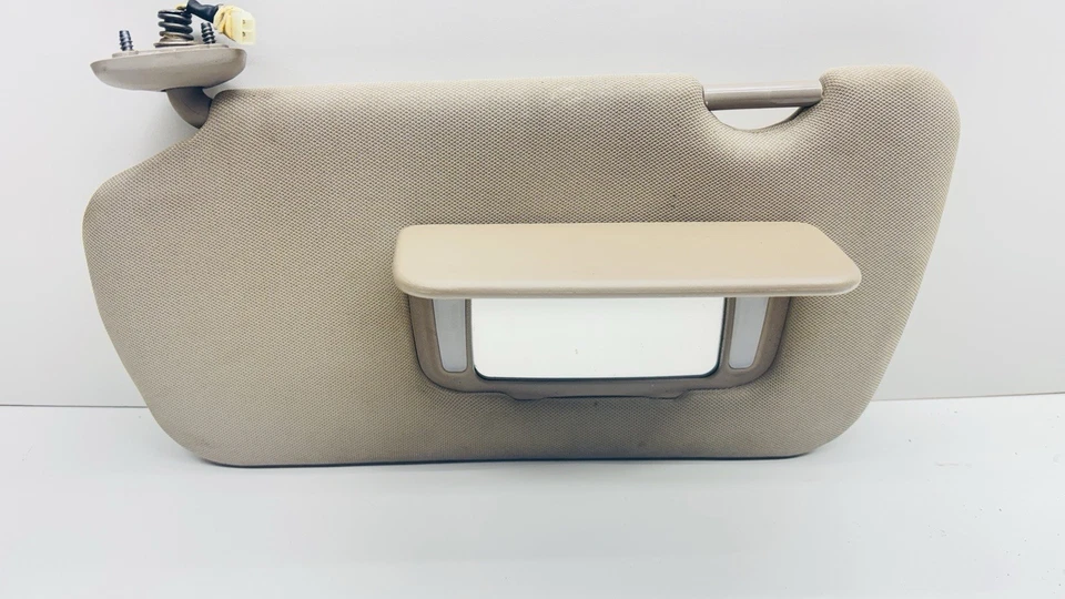 Nissan Altima 2005-2006 conductor lado izquierdo parasol tela gris Foto 2 de 4