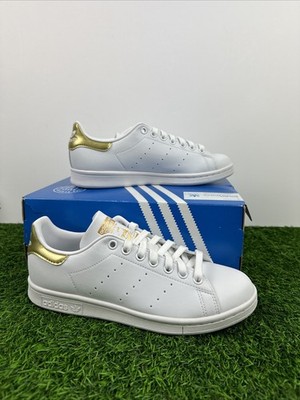 Adidas Stan Smith Lace Up Women s White Sneakers Casual Shoes White Size 7