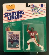 1988 Kenner Starting Lineup SLU Football Darrell Green NFL Redskins Rare