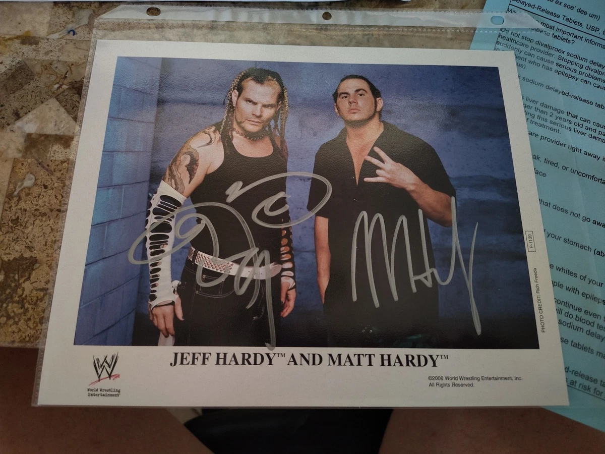 Jeff Hardy WWE Wrestling Original Autographed Items for sale | eBay