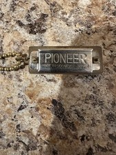 Miniature Mini Harmonica Pioneer Keychain - Instrument - Made In Occupied Japan