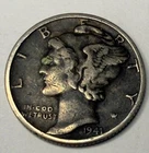 1941 Mercury Dime - USB9JS10