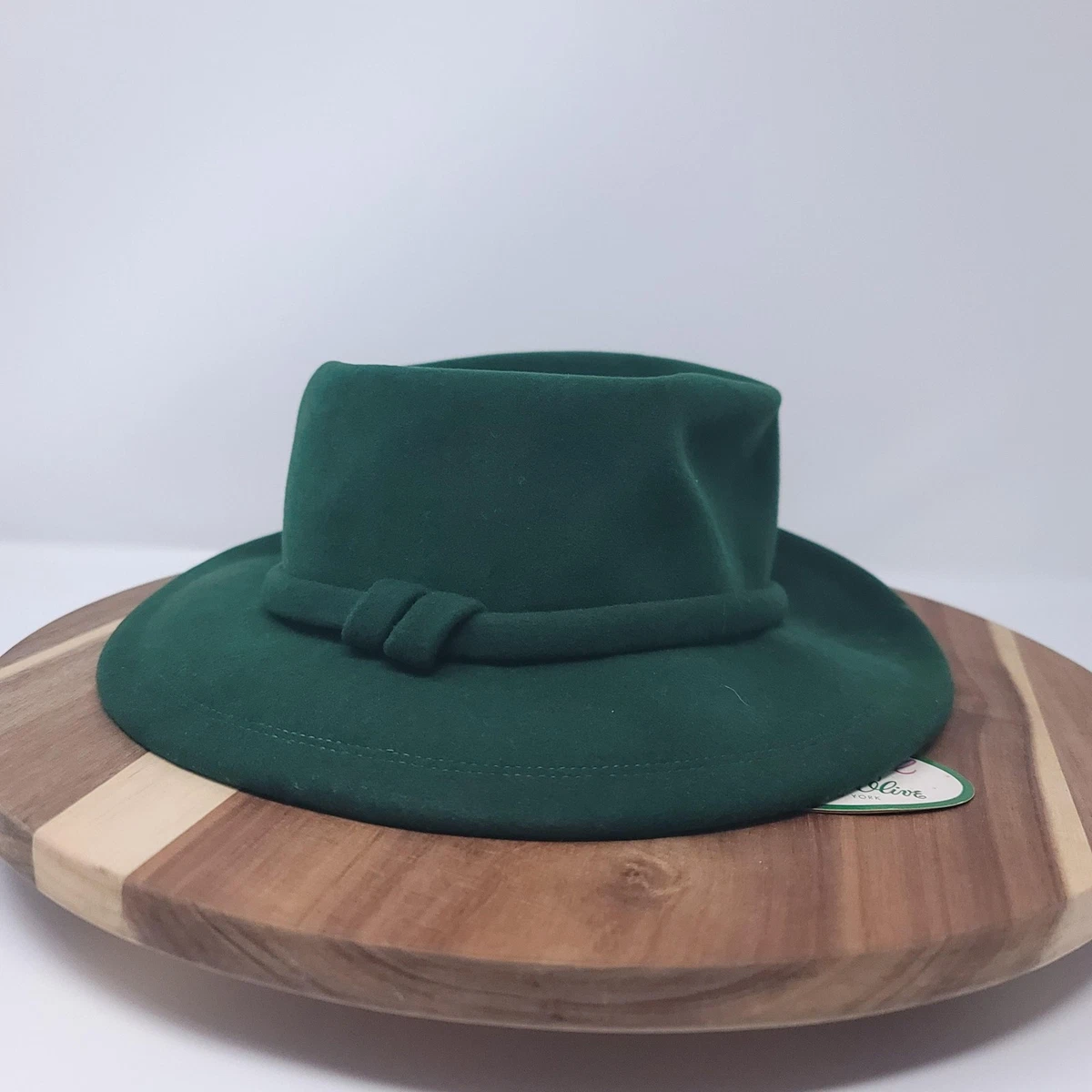 Frank Olive of New York Vintage Light Green Straw Hat Vintage Frank Olive - Etsy main image 2