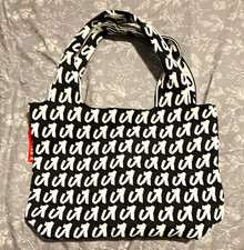 Nike Black/White Logo Tote Open Top w/ Bag Ch...