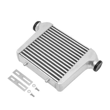 Universal Intercooler Aluminum Intercooler Front Mount 2.5" Inlet & Outlet Tube