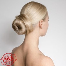 Diane Jumbo Hair Donut Bun Maker 5.5 Inch Black Updos