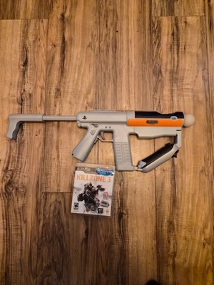 Sony PlayStation 3 PS3 Move Sharp Shooter W Both Controllers & Killzone 3 TESTED