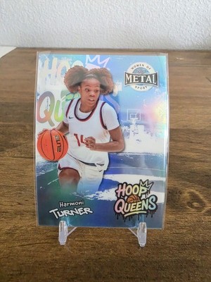 2025 Leaf Women of Sport Harmoni Turner Auto Hoop Queens Platinum Prismatic 6/8
