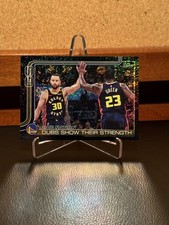 2025 Topps NBA Basketball Steph Curry Draymond Green Dub Nation /10 Black Foil