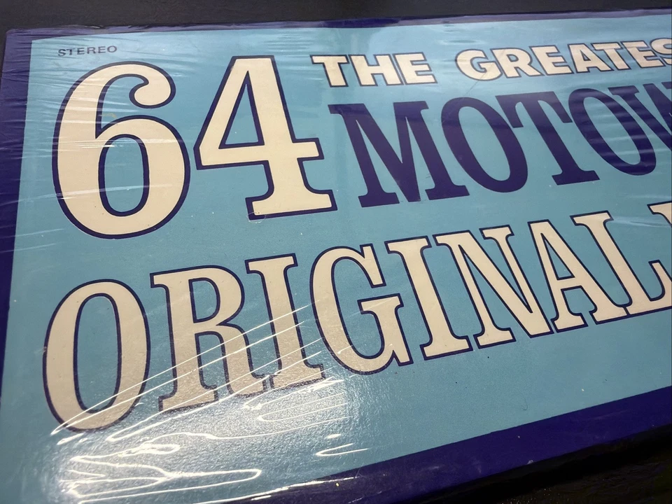 NEW 8-TRACK X3  1975, The Greatest 64 Motown Original Hits, STEREO, UNOPENED! - Image 4 of 4