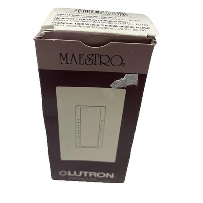 Lutron NSB MA-1000-WH Light and Dimmer Switches EA