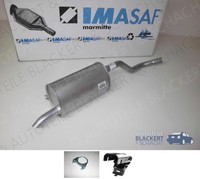 Imasaf ESD Auspuff Endtopf für Renault Clio III 1.5 Dci 55/65KW M. PDF