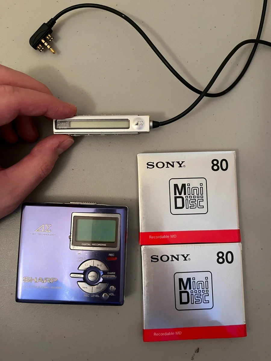 Sharp Personal MiniDisc Recorders for sale - eBay